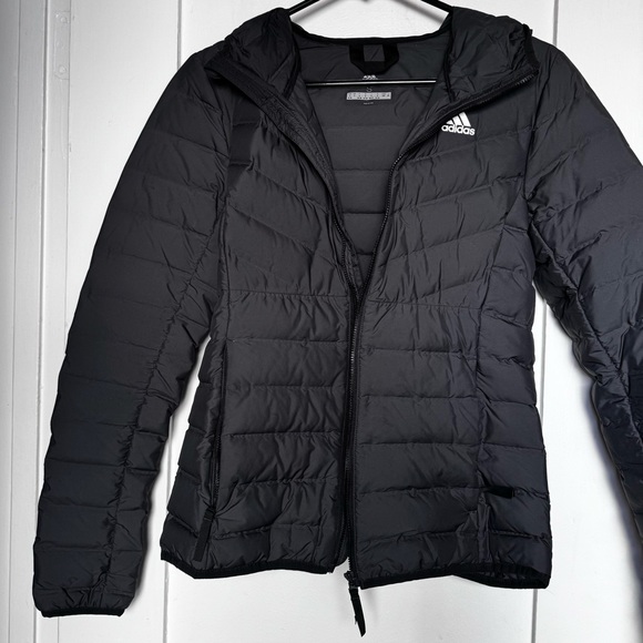 Adidas Down Feather Puffer Jacket - Unique Details! - Picture 4 of 7